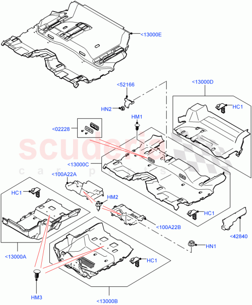 Part Diagram for Land Rover LR081370