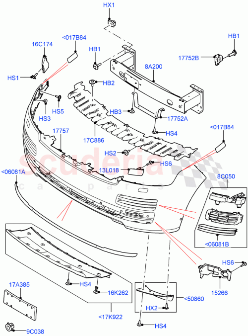 Part Diagram for Land Rover LR034394