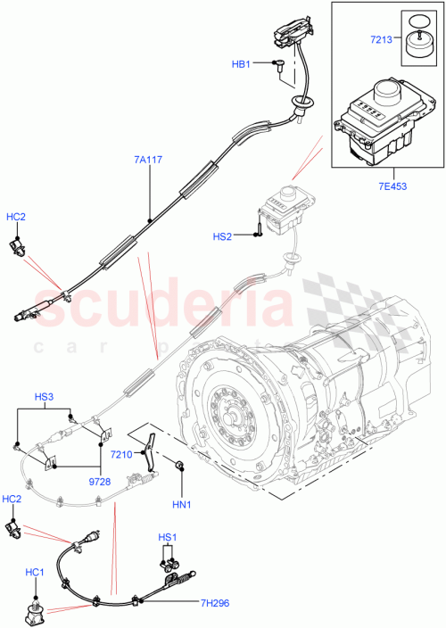 Part Diagram for Land Rover EYG500240