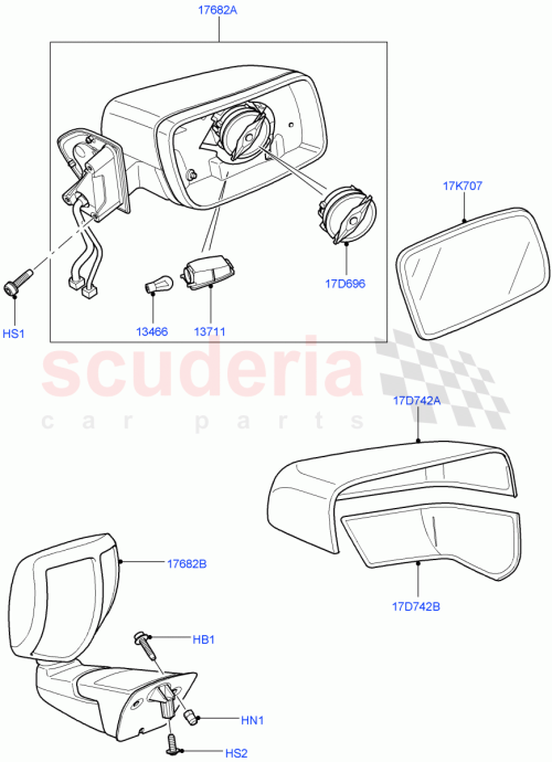 Part Diagram for Land Rover CRB502290CBK