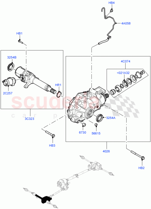 Part Diagram for Land Rover LR153495