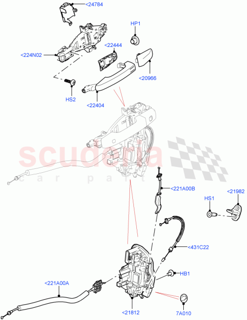 Part Diagram for Land Rover LR163848