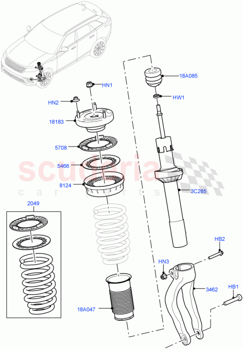 Part Diagram for Land Rover LR090634