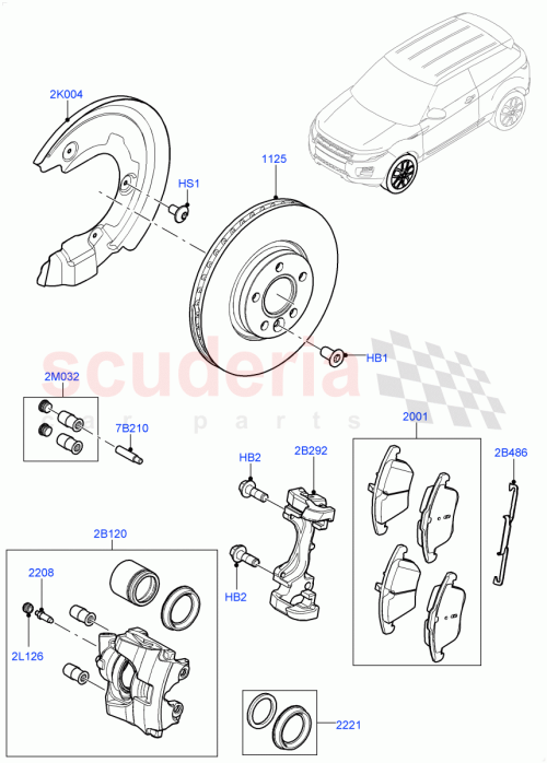 Part Diagram for Land Rover LR066997