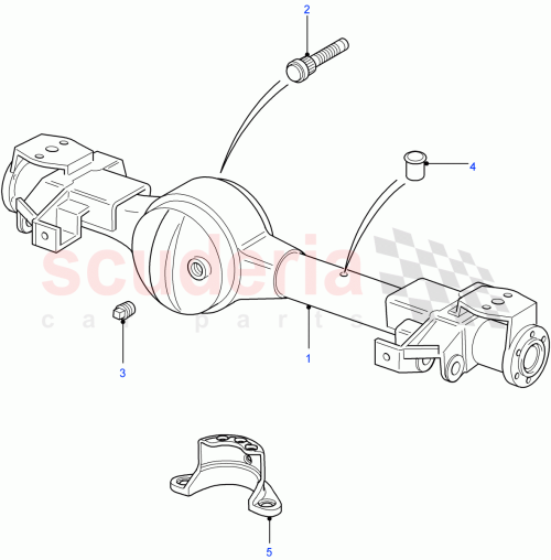 Part Diagram for Land Rover 561196