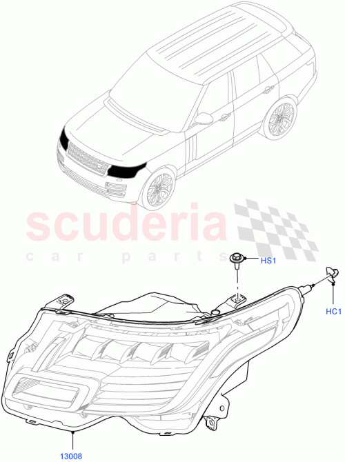 Part Diagram for Land Rover LR098499