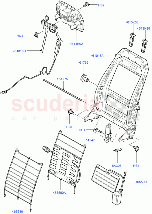 Part Diagram for Land Rover HYG500260