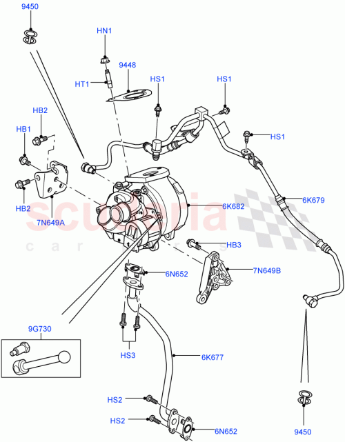 Part Diagram for Land Rover 1419376