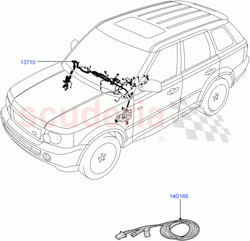 Part Diagram for Land Rover LR021270