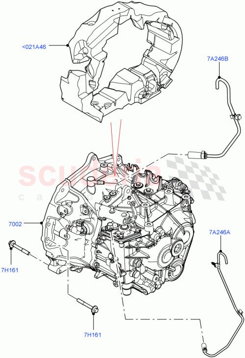 Part Diagram for Land Rover LR113624