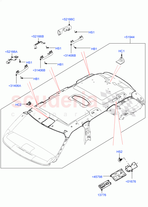 Part Diagram for Land Rover LR082017