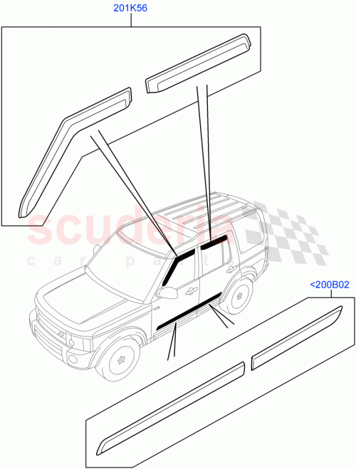 Part Diagram for Land Rover VPLAP0012