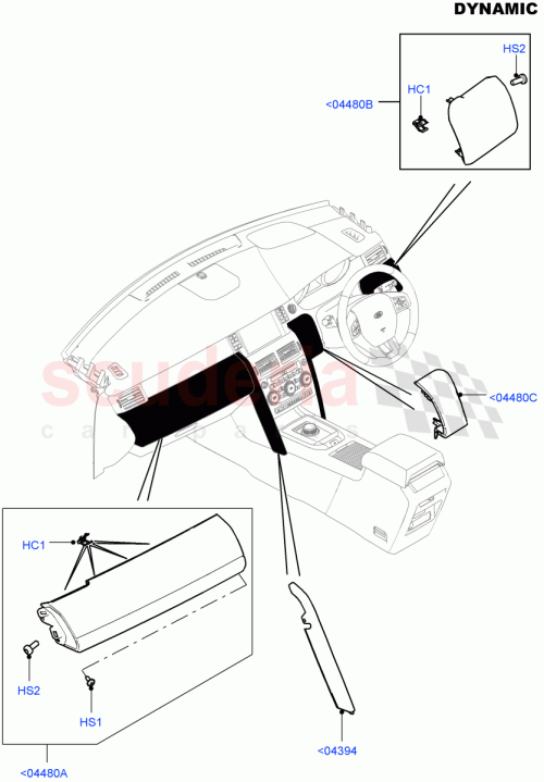 Part Diagram for Land Rover LR077909