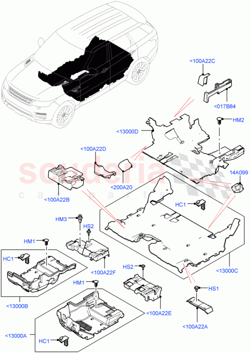 Part Diagram for Land Rover LR118518