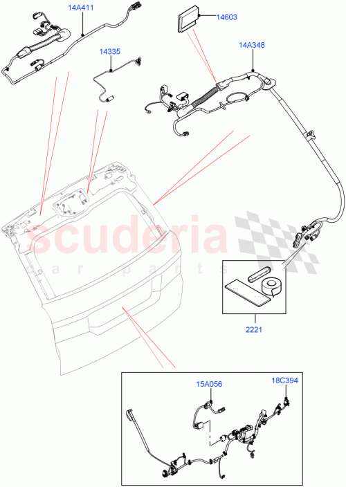 Part Diagram for Land Rover LR107379