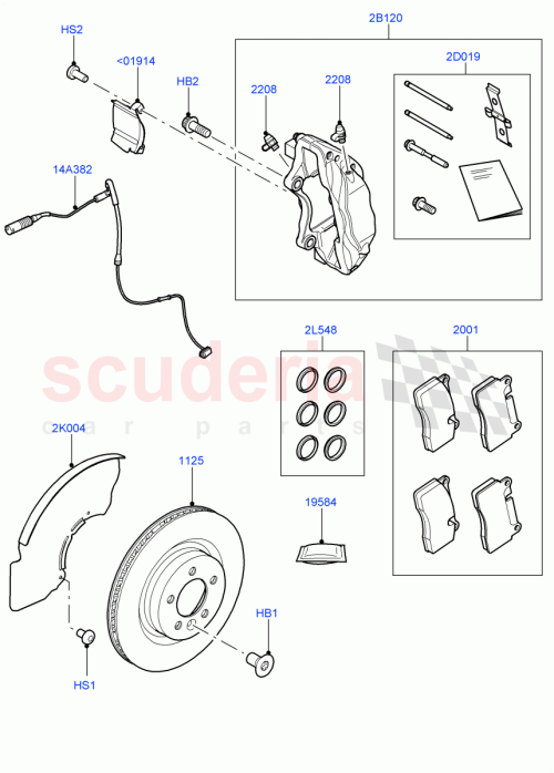 Part Diagram for Land Rover LR089140