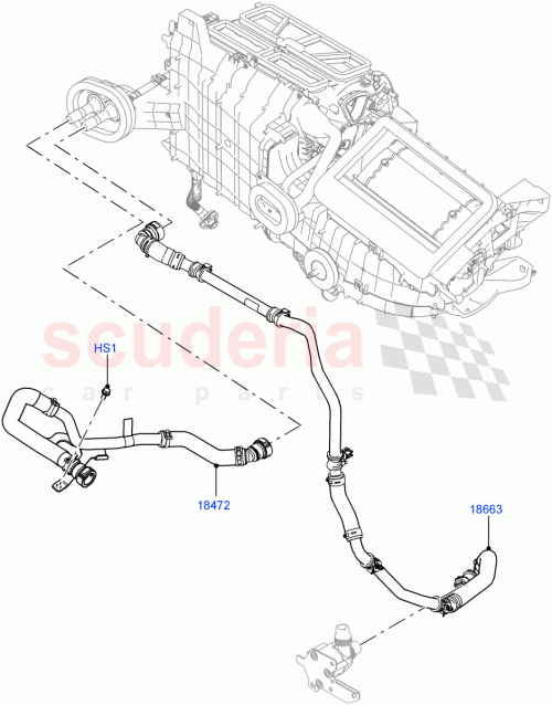 Part Diagram for Land Rover LR157864