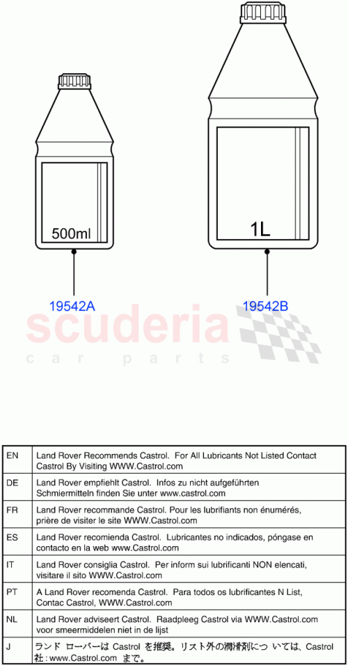 Part Diagram for Land Rover LR052653