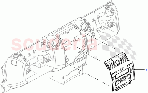 Part Diagram for Land Rover LR017449