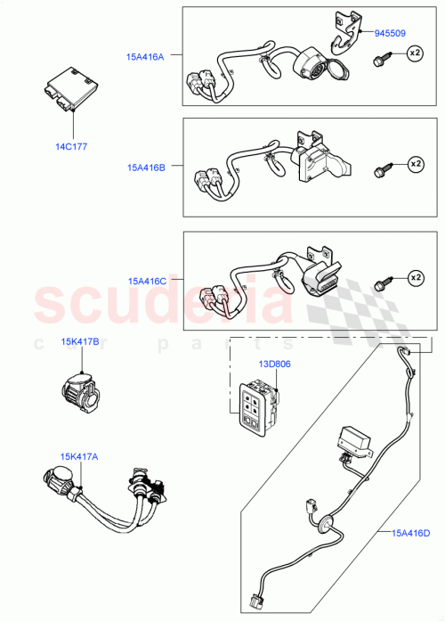 Part Diagram for Land Rover VPLWT0217