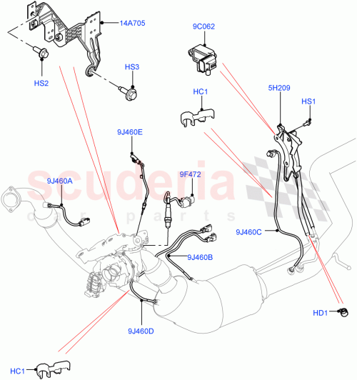Part Diagram for Land Rover LR022894