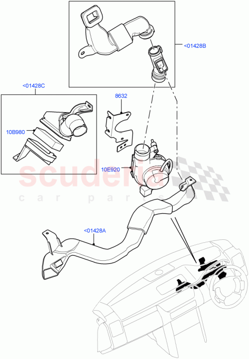 Part Diagram for Land Rover LR011895
