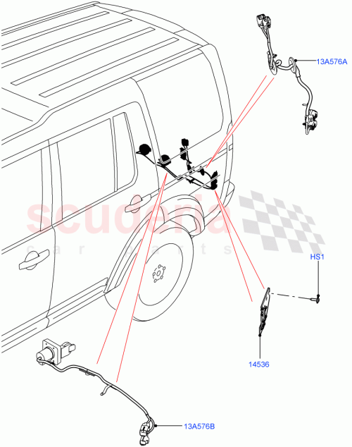 Part Diagram for Land Rover LR095407