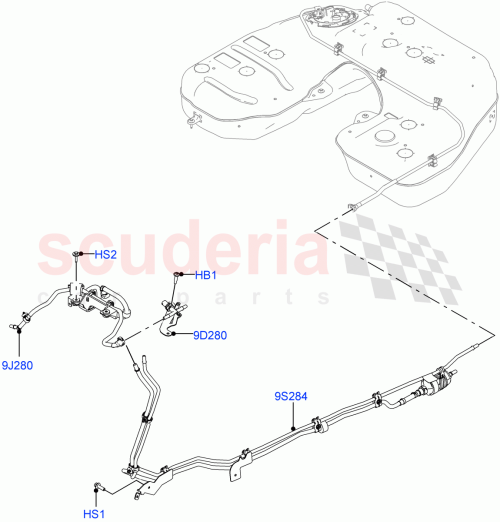 Part Diagram for Land Rover LR142295