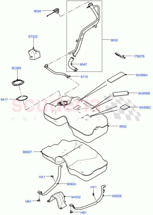 Part Diagram for Land Rover LR072673