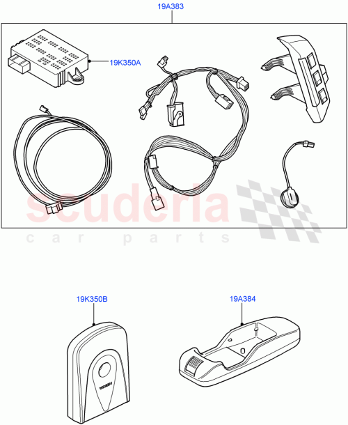 Part Diagram for Land Rover XVJ500142