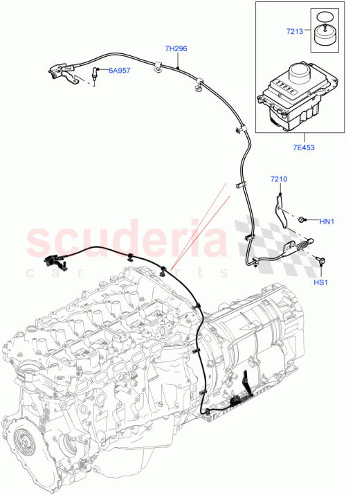 Part Diagram for Land Rover LR161285