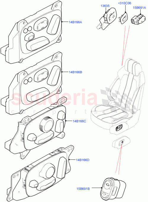 Part Diagram for Land Rover LR099165