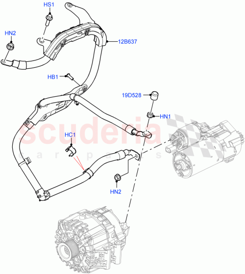 Part Diagram for Land Rover LR158907
