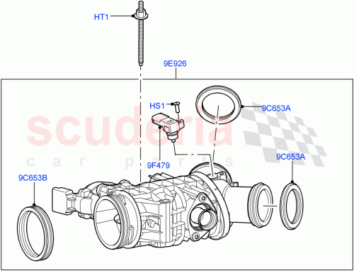 Part Diagram for Land Rover LR181136