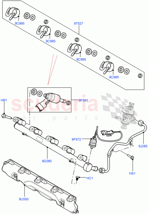 Part Diagram for Land Rover LR025820