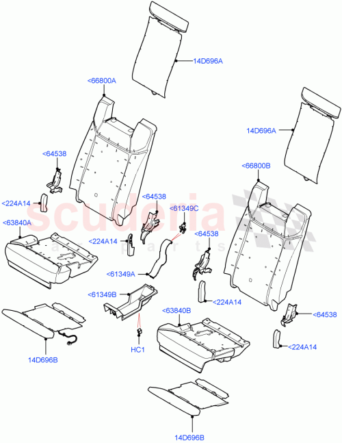 Part Diagram for Land Rover LR152010