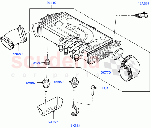 Part Diagram for Land Rover LR125605