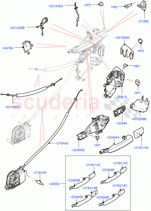 Part Diagram for Land Rover LR053675