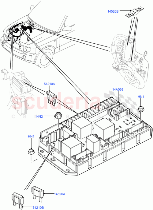 Part Diagram for Land Rover LR020397