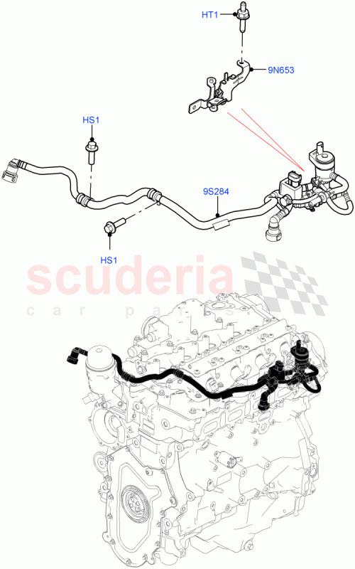 Part Diagram for Land Rover LR126845