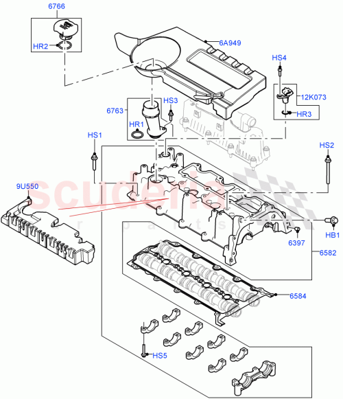 Part Diagram for Land Rover LR074065
