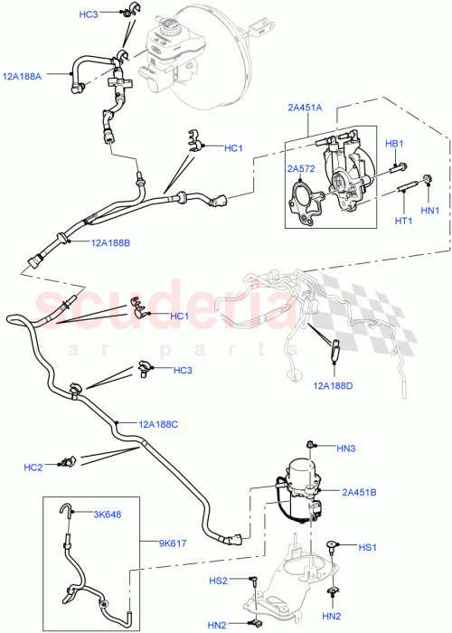 Part Diagram for Land Rover LR049402
