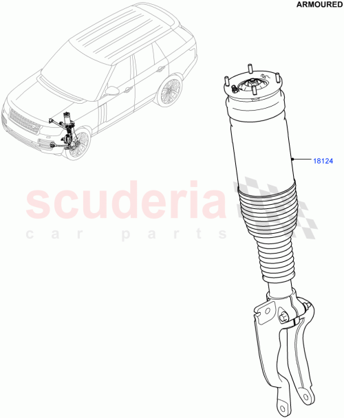 Part Diagram for Land Rover LR135564