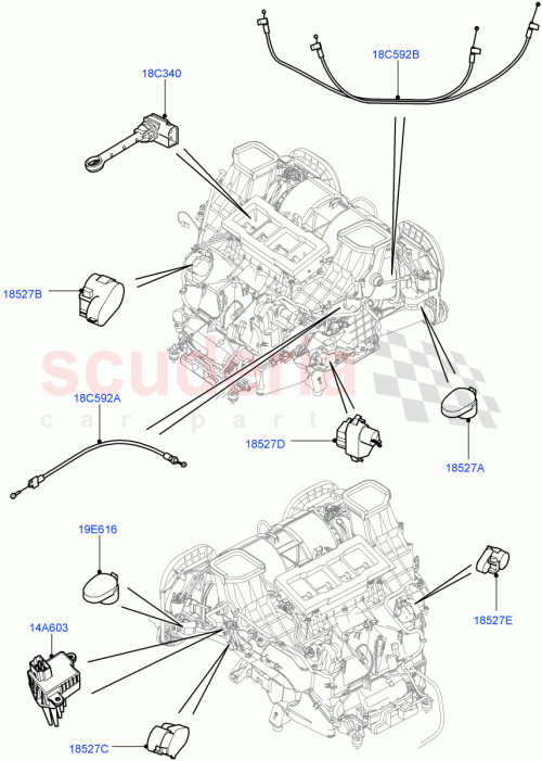 Part Diagram for Land Rover LR012728