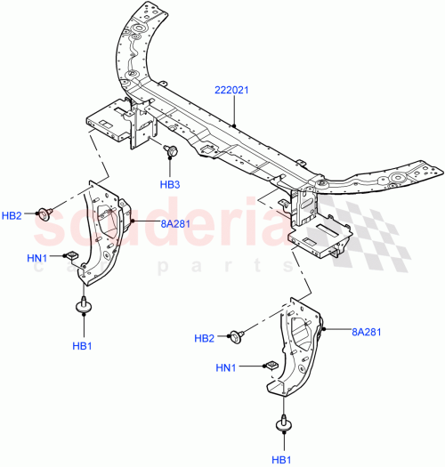 Part Diagram for Land Rover LR027494