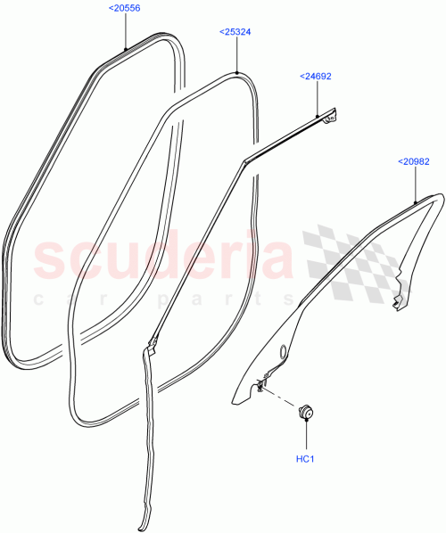 Part Diagram for Land Rover LR098313