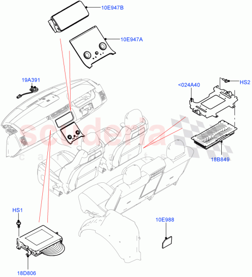 Part Diagram for Land Rover LR139097