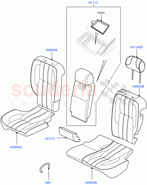 Part Diagram for Land Rover LR017760