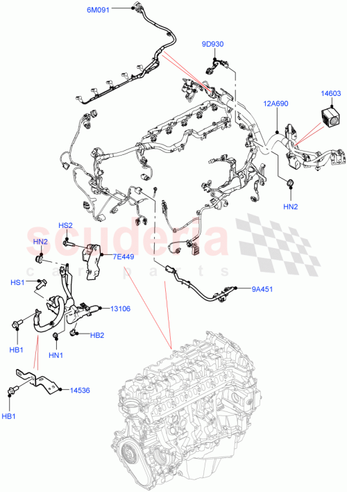 Part Diagram for Land Rover LR171955