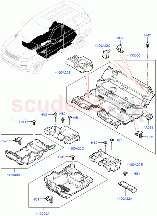Part Diagram for Land Rover LR072956